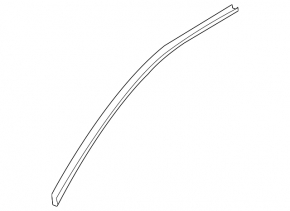 Upper door molding front left Mazda6 09-13