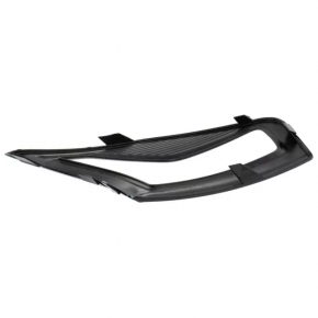 Front bumper grille left Ford Fusion mk5 19-20 under LED fog lights, gloss