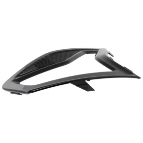 Front bumper grille left Ford Fusion mk5 19-20 under LED fog lights, gloss