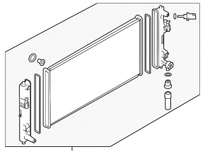 Radiator cooling water Nissan Leaf 11-12 KOYORAD Japan
