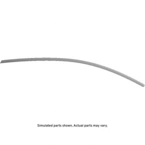 Upper front left door molding Chevrolet Volt 16 - chrome with glass seal