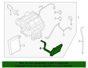 Heater Radiator Nissan Sentra 20-24