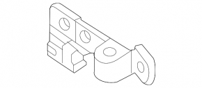 Front left emergency lever bracket for BMW 3 G20 21-25 plug-in