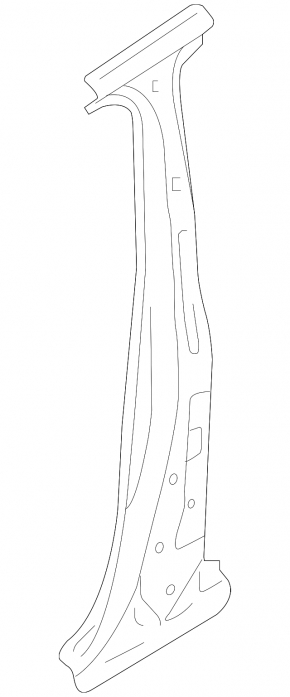 Body pillar central right VW Atlas 18-24