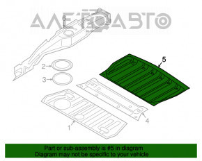 Trunk trough Mini Cooper Countryman R60 10-16