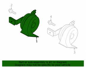 Signal left Mini Cooper Clubman R55 07-14 low