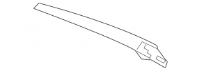 Rear wiper arm for BMW X5 F15 14-18