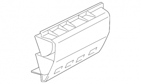 Right ventilation shield Lexus LX570 08-21
