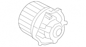 BMW X1 F48 16-22 heater fan motor