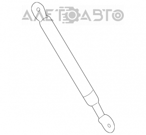 Left tailgate shock absorber for Toyota Sienna 11-20