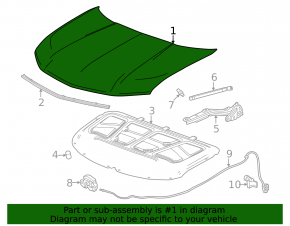 Honda Prologue 24-26 bare hood