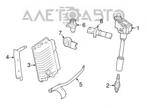 Lexus GS200t GS300 16-19 Camshaft Position Sensor