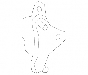 Upper front left door hinge Mercedes W212 10-16 coupe