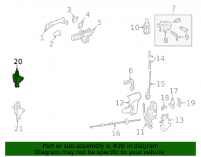 Upper front left door hinge Mercedes W212 10-16 coupe