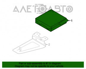 Bluetooth CONTROL MODULE Mazda 6 13-15