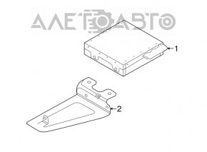 Bluetooth CONTROL MODULE Mazda 6 13-15