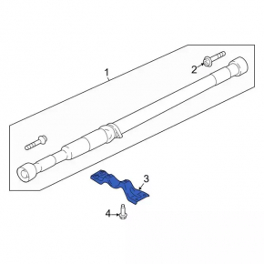 Driveshaft bracket Ford Ecosport 18-22