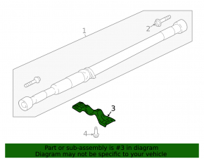 Driveshaft bracket Ford Ecosport 18-22