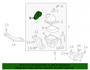 Air Duct Ford Ecosport 18-22 2.0