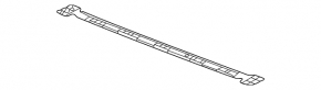 Lower front bumper reinforcement strut for Audi Q4 e-tron 2020-2026