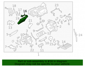 Nissan Leaf 11-13 Evaporator with Sensor