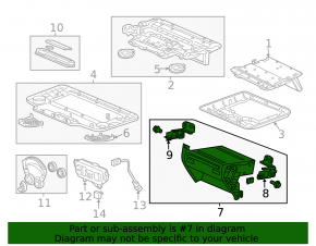 DVD player Acura MDX 14-20