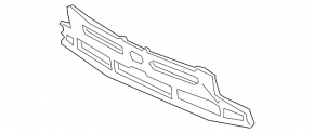 Audi E-Tron 19-23 lower grille base, Quattro
