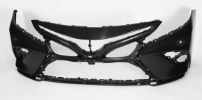 Front bumper bare Toyota Camry v70 18-20 SE\XSE without parking sensor, for camera