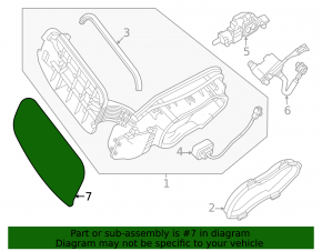 Mitsubishi Outlander 23-25 PHEV Charging Port Door