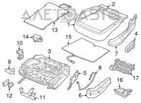 Quattro Front Seat-control Module VW Passat b7 12-15 USA