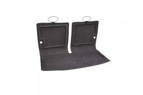 Trunk mat VW Tiguan 18-24 cloth black for 3 rows