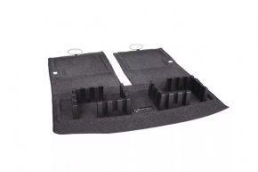 Boot mat VW Tiguan 18- rag black, cracks