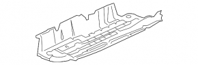 Bottom protection right Honda CRV 12-16