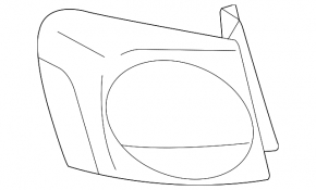 Light outer wing right Lexus GS450h 08-09