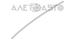 Upper door molding front left Hyundai Azera 12-17