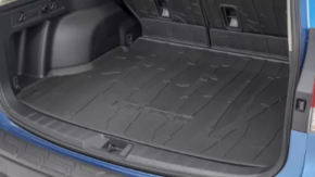 Trunk mat Subaru Forester 19-24 SK black rubber