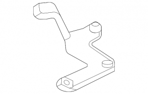 Bracket for expansion tank of cooling Mazda CX-30 20- 2.5