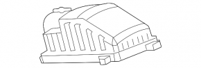 07-09 Acura MDX Air Filter Housing Upper