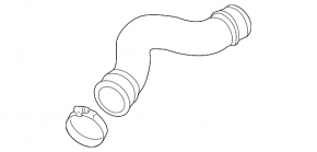 Air pipe right front VW Passat b8 16-19 USA 1.8T, 2.0T