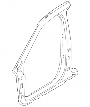 Body pillar central right Volvo XC60 18-23