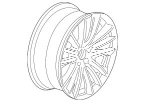 Wheel disk R19 332 style BMW 5 F10 09-16 9x19