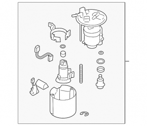 Fuel pump petrol pump Subaru Forester 14-18 SJ 2.5
