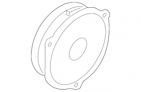 Speaker rear left Audi A6 C7 12-18