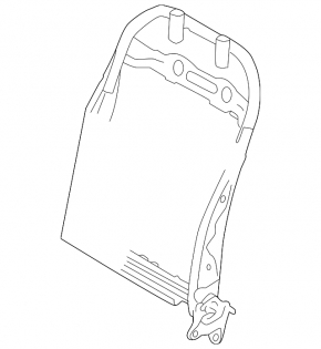 Subaru Forester 25-26 driver's seat backrest tilt adjustment motor