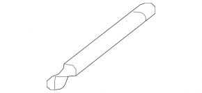 Right hood shock absorber for Infiniti FX35 QX70 09-17
