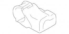 Steering column lock for Subaru Forester 25-26 with start-stop