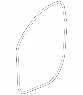 Door Seal Front Left GMC Terrain 10-17