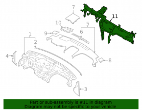 Hyundai Santa FE 21-23 Torpedo Reinforcement Pipe