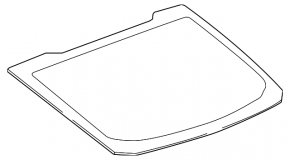Chevrolet Malibu rear window 16-23