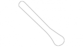 Antenna rod Subaru Impreza WRX GH 08-11 for satellite radio